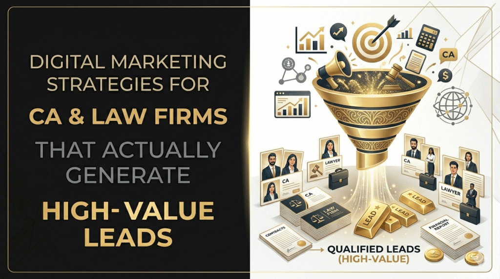 Digital Marketing Strategies for CA and Law Firms
