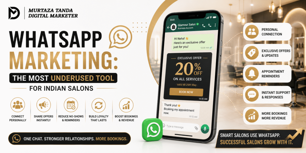 Marketing on whatsapp: The Most Underused Tool for Indian Salons